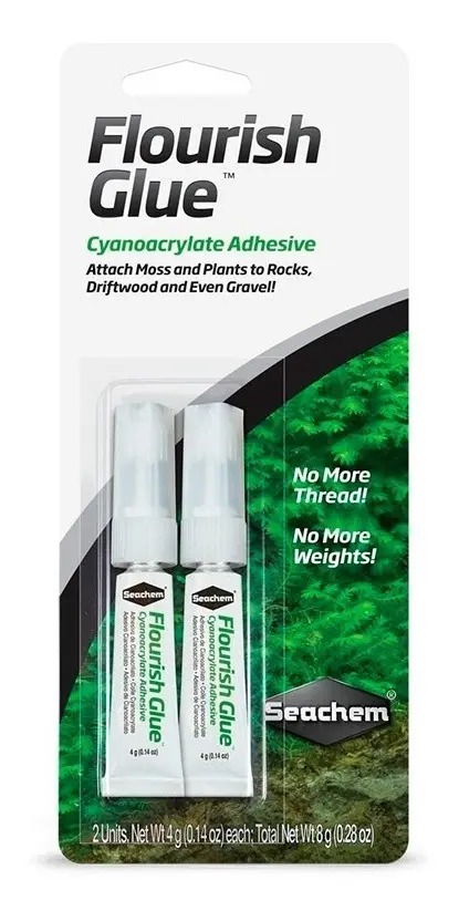 Pegamento Adhesivo Flourish Glue 8g Seachem Plantas Musgos