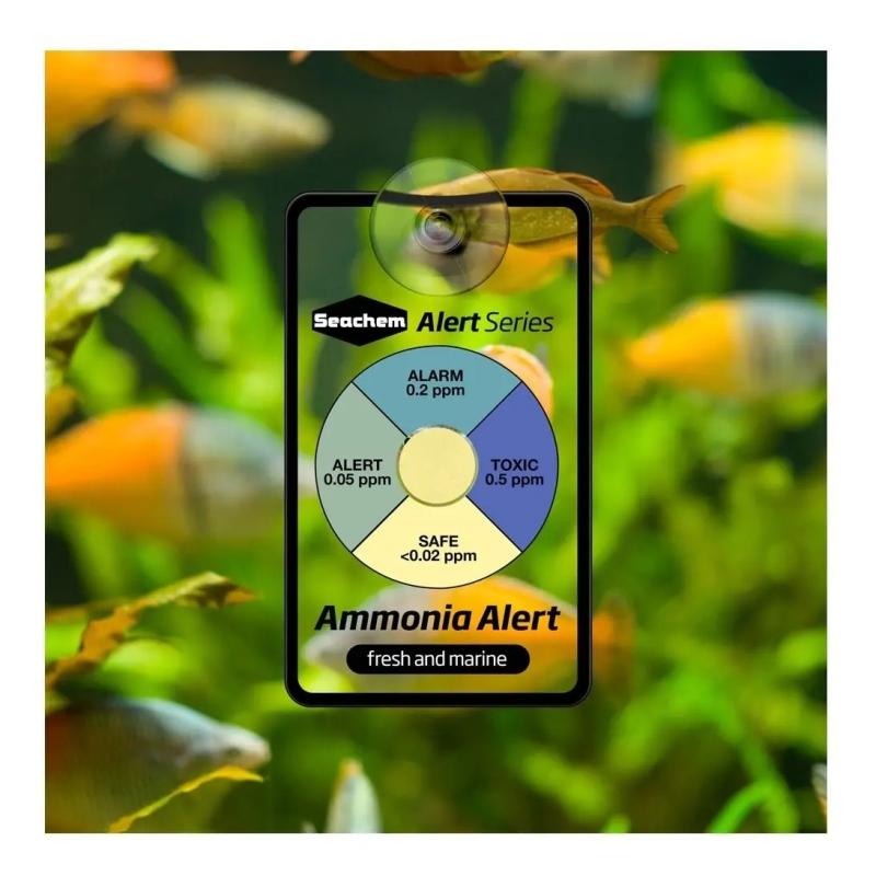 Medidores De Ph Y Amoniaco Pack Alert Combo Seachem Acuario