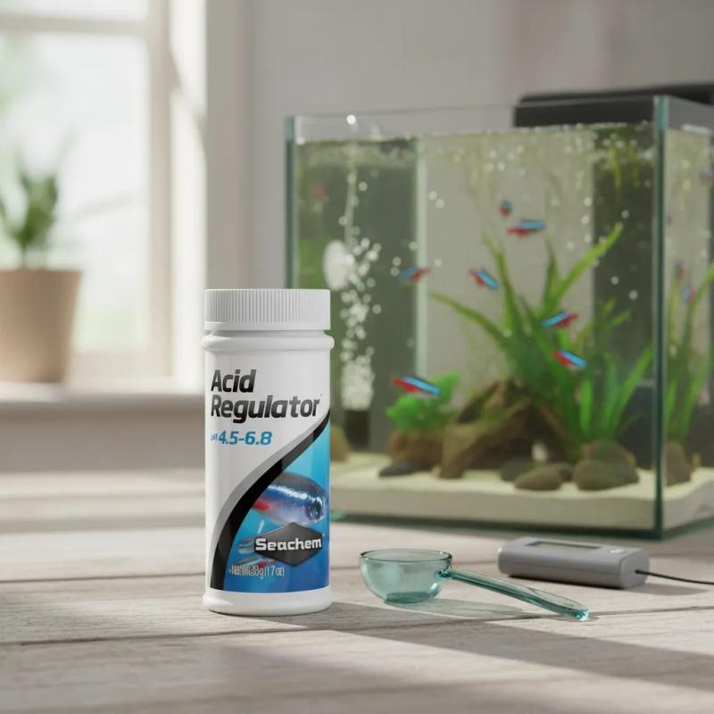 Regulador De Ph Acid Regulator 4.5-6.8 50gr Seachem Acuario