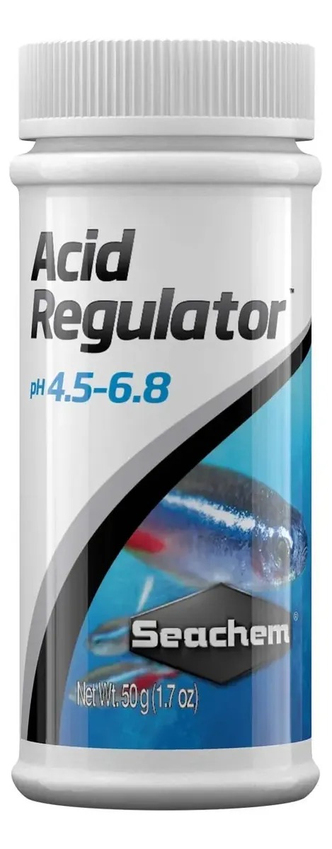 Regulador De Ph Acid Regulator 4.5-6.8 50gr Seachem Acuario