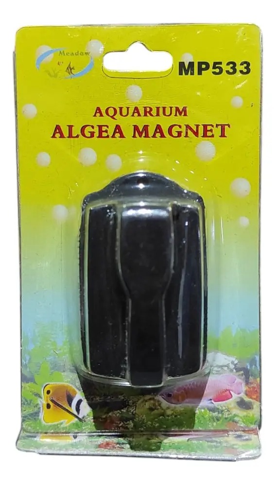 Iman Limpia Vidrio Algas Magnetico Pecera Potente 8mm Small