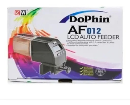 Alimentador Automatico Digital Af012 100ml Dophin Acuario