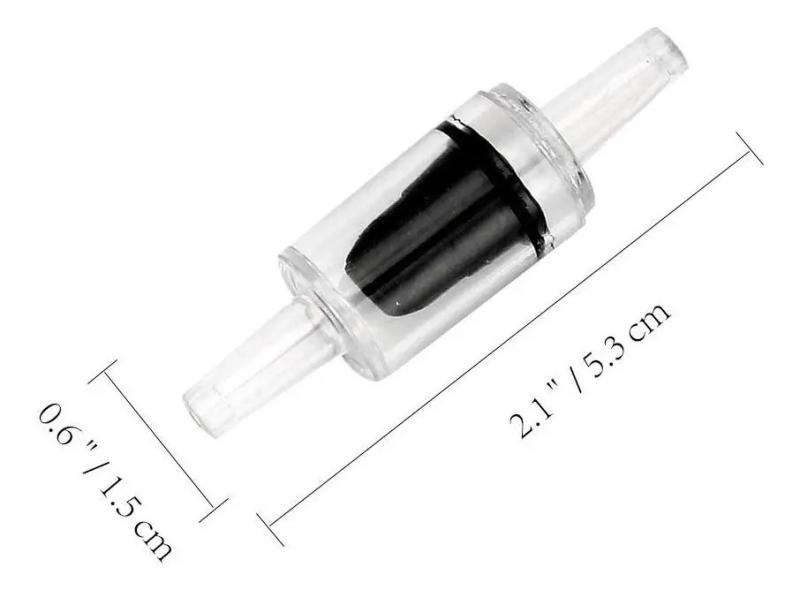 Valvula Antirretorno De Aire Aquadene 5.3cm Acuario Pecera