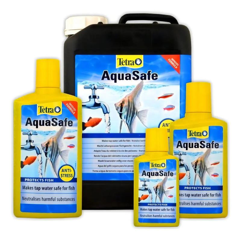 Acondicionador Neutralizador Aquasafe Plus 250ml Tetra Peces