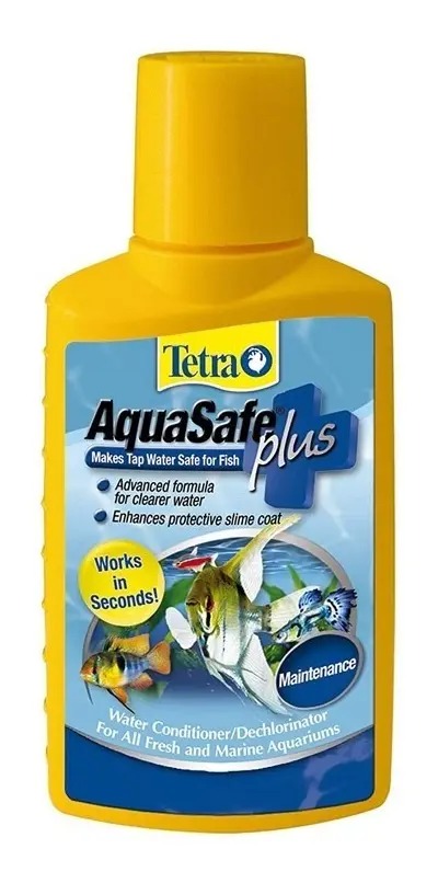 Acondicionador Neutralizador Aquasafe Plus 250ml Tetra Peces
