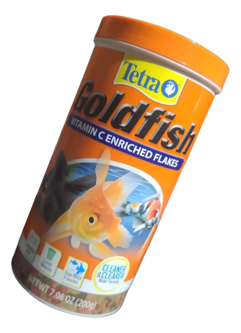 Alimento Para Peces Goldfish Flakes 200gr Tetra Acuario
