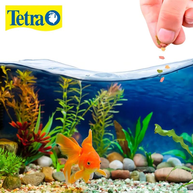 Alimento Para Peces Goldfish Flakes 62g Tetra Acuario Pecera