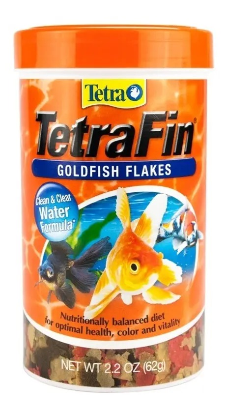 Alimento Para Peces Goldfish Flakes 62g Tetra Acuario Pecera