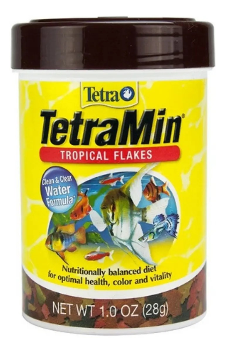 Alimento Para Peces Tetramin Tropical Flakes 28gr Acuario