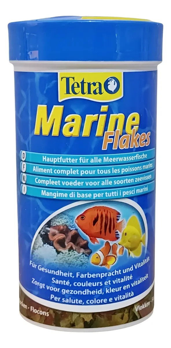Alimento Para Peces Marine Flakes 52gr Tetra Acuario Pecera