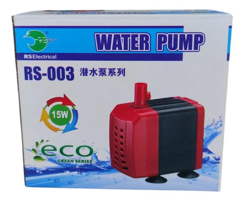 Bomba De Agua Sumergible Rs-003 15w 1000l/h 1m Acuario