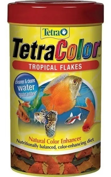 Alimento Para Peces Tetracolor Tropical Flakes 200gr Acuario