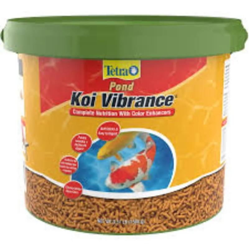 Alimento Para Peces Pond Koi Vibrance 1500gr Tetra Acuario