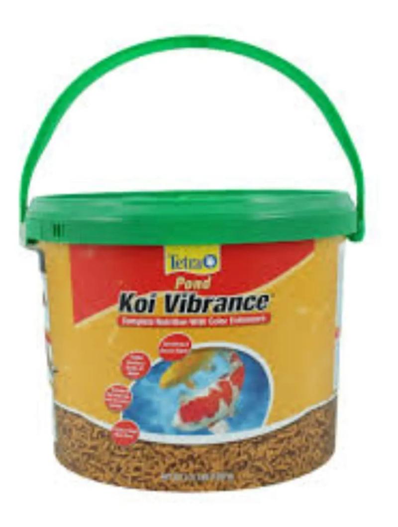 Alimento Para Peces Pond Koi Vibrance 1500gr Tetra Acuario