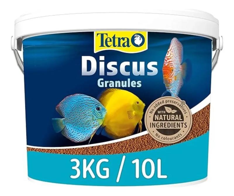 Alimento Para Peces Discus Granules 3000gr Tetra Acuario