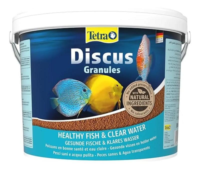 Alimento Para Peces Discus Granules 3000gr Tetra Acuario