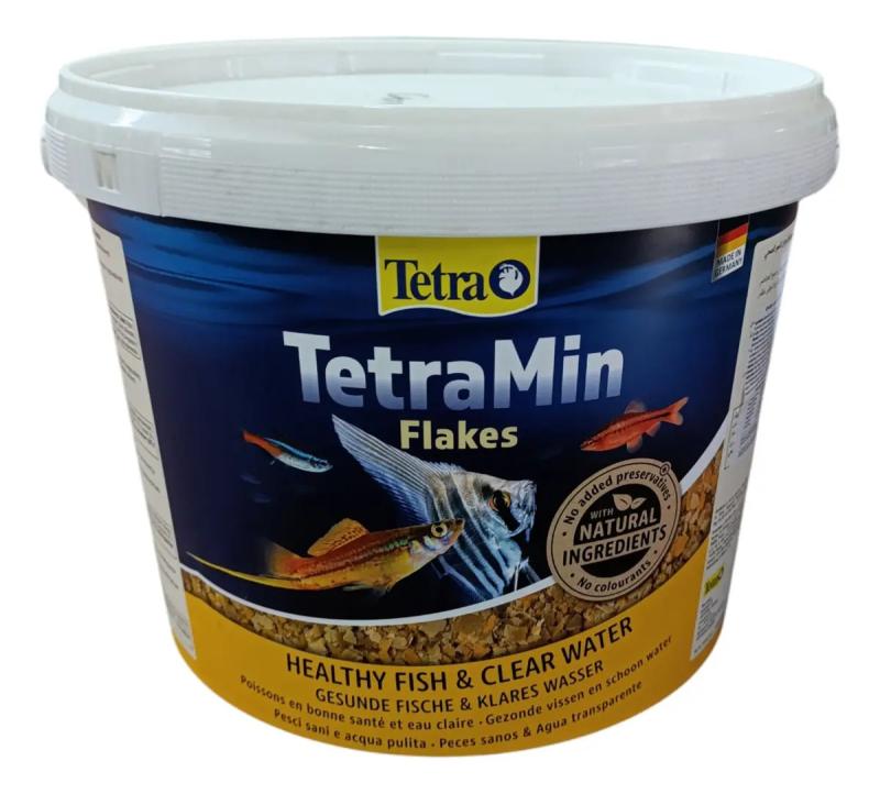 Alimento Para Peces Tetra Min Flakes 2100gr Escamas Acuario
