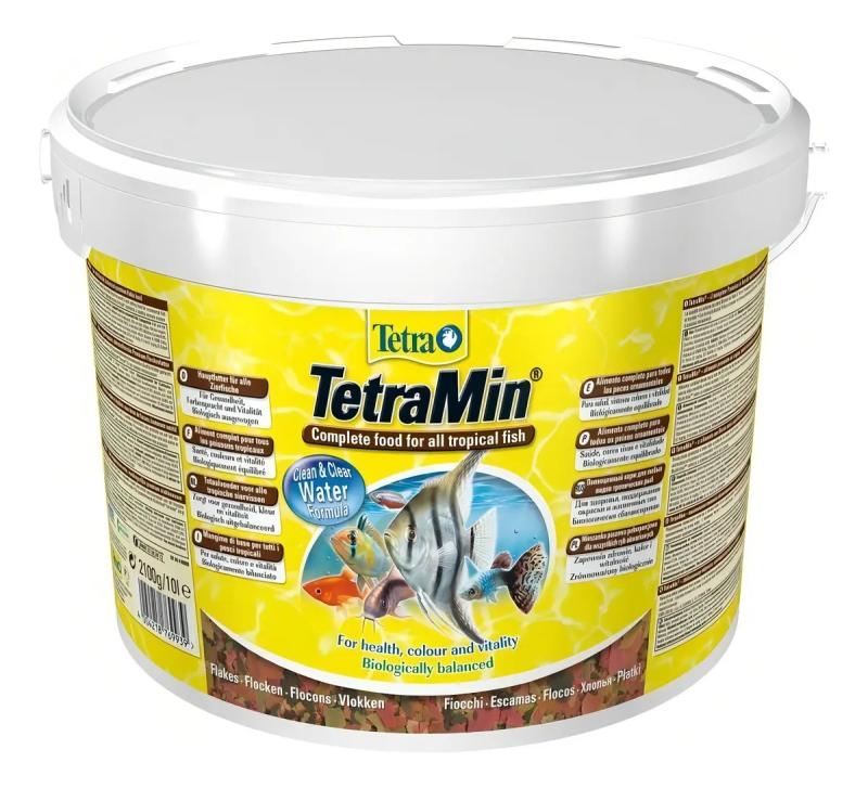 Alimento Para Peces Tetra Min Flakes 2100gr Escamas Acuario