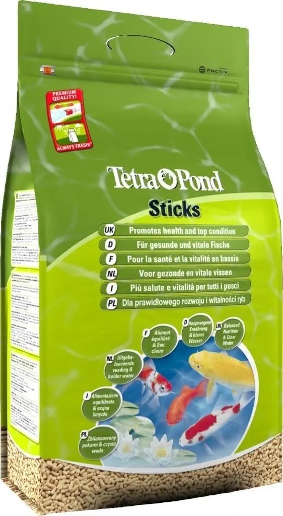 Alimento Para Peces Pond Sticks 450gr Tetra Acuario Pecera