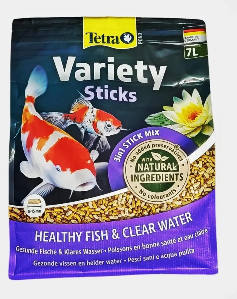 Alimento Para Peces Pond Variety Blend 1020gr Tetra Acuario