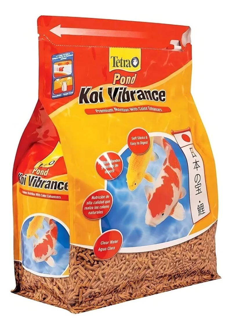 Alimento Para Peces Pond Koi Vibrance 650g Tetra Acuario