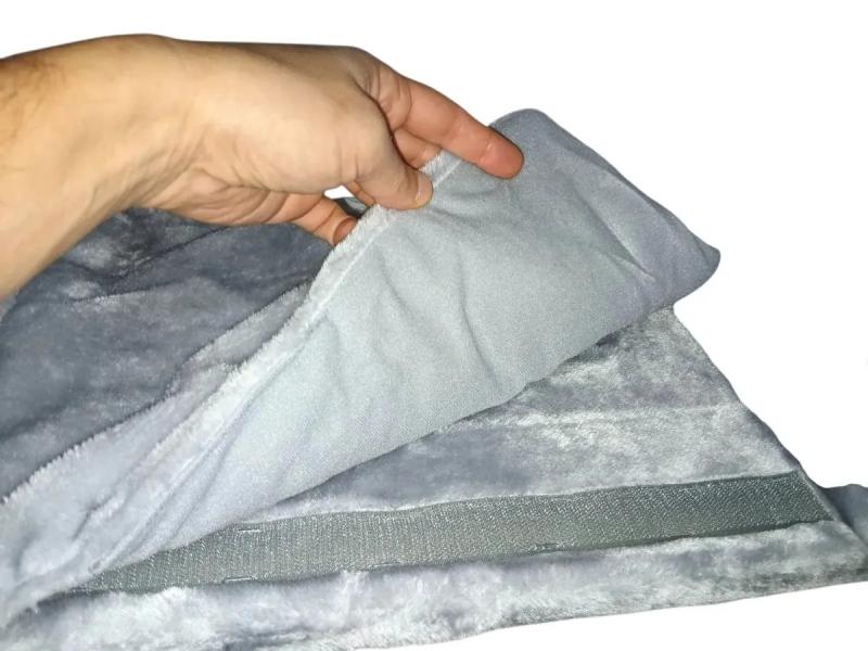 Rascador Torre Felpa Jazmin 45x36x100cm Bestia Peluda Gatos Gris