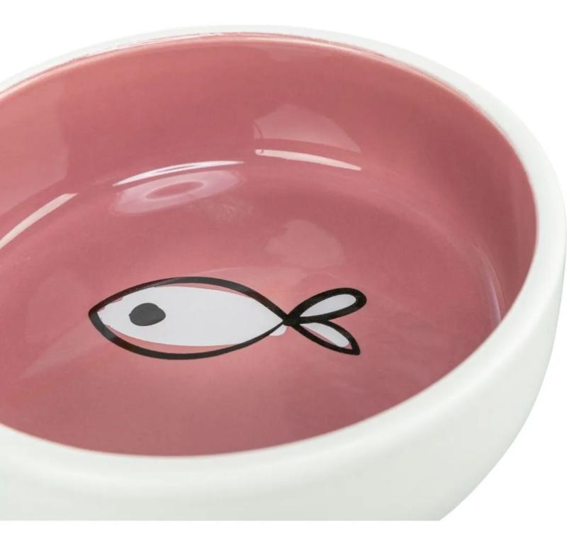 Comedero Bebedero Bowl Ceramica 0.3lt Trixie Mascotas Gatos