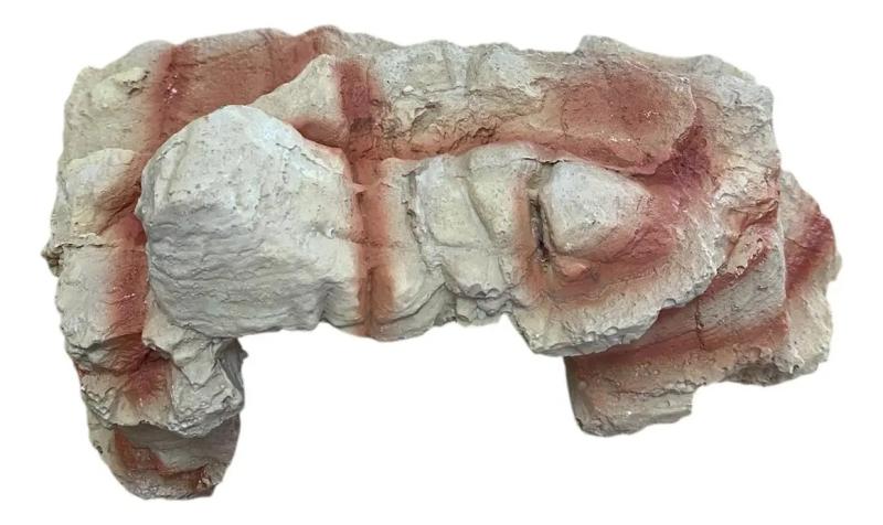 Adorno Cueva Resina 17x10x8cm Para Ciclidos Acuario Pecera