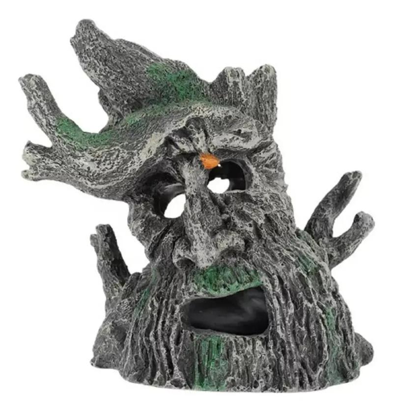 Adorno Arbol Monstruo Ch-6770 Decoracion Acuario Pecera