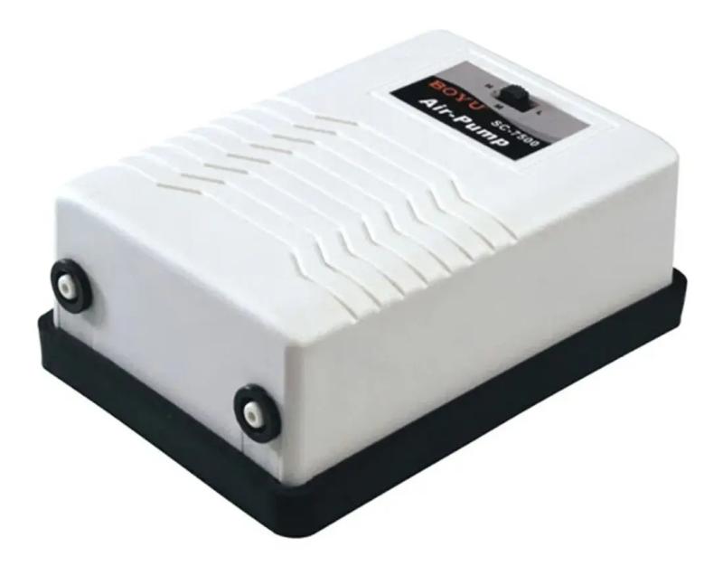 Aireador Bomba De Aire Sc-7500 2x3l/m 3.5w Boyu Acuario