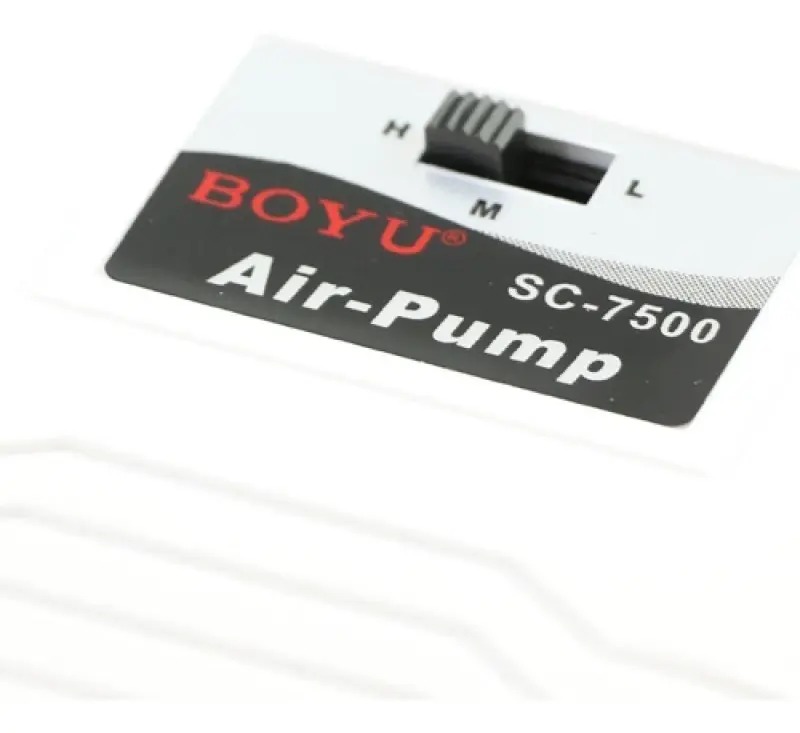Aireador Bomba De Aire Sc-7500 2x3l/m 3.5w Boyu Acuario