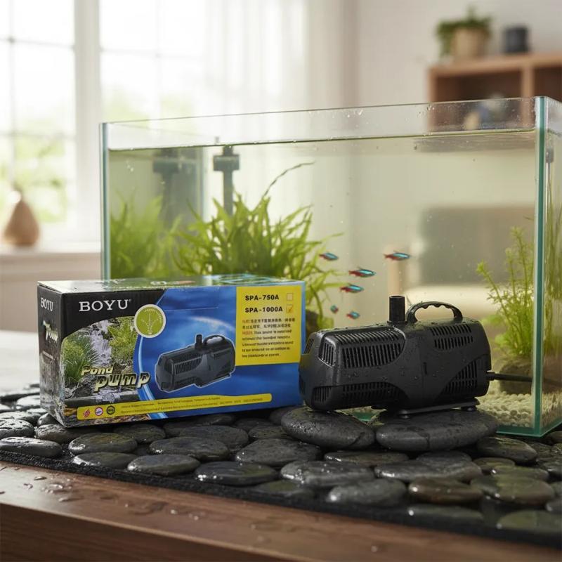 Bomba De Agua Sumergible Spa-1000l/h 16w 1.5m Boyu Acuario
