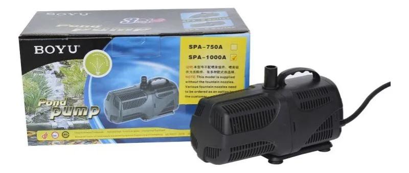 Bomba De Agua Sumergible Spa-1000l/h 16w 1.5m Boyu Acuario