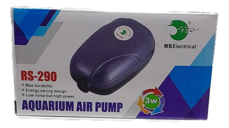 Aireador Bomba Rs-290 1.2l/m 3w Rs Electrical Acuario Pecera