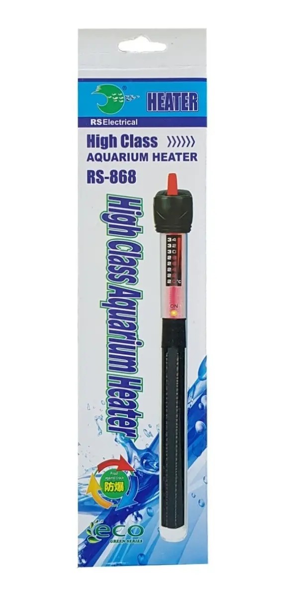 Calentador De Agua Calefactor Rs-868 150w Vidrio Acuario 150 W