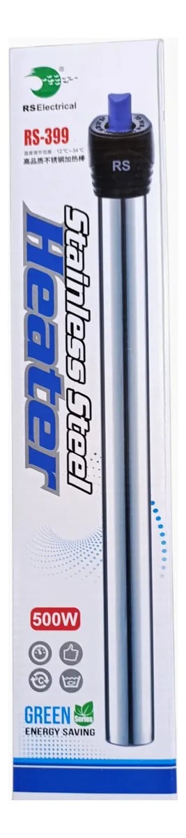 Calefactor De Agua Calentador Rs-399 500w Acuario Pecera 500 W
