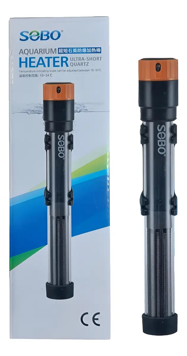 Calefactor De Agua Calentador Hx-100w Sobo Acuario Pecera 100 W