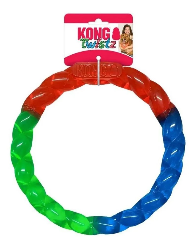 Juguete Para Perros Aro Twistz Ring Small Kong Perro Mascota