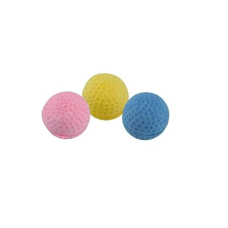Juguete Set 3 Pelotas Colores Espuma Gatos Persa Siames!!