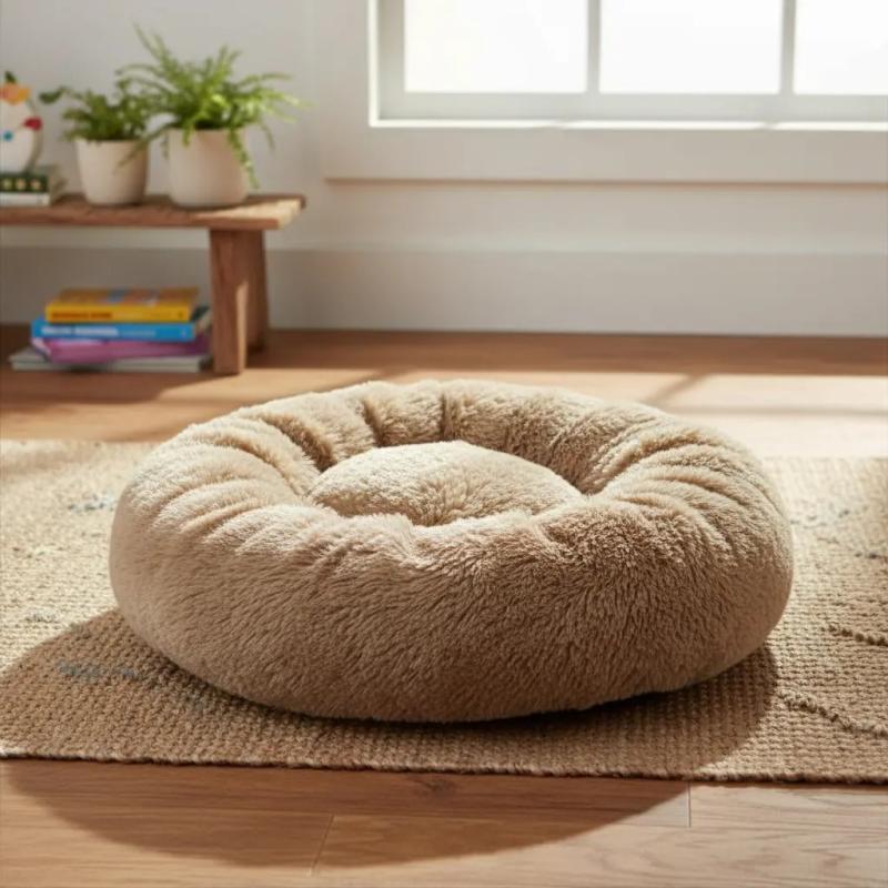 Cama Moises Antiestres Peludo 60cm Perro Gato Mascotas