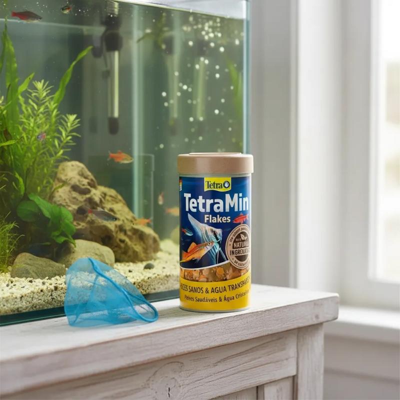 Alimento Para Peces Tetra Min Flakes 52gr Acuario Pecera