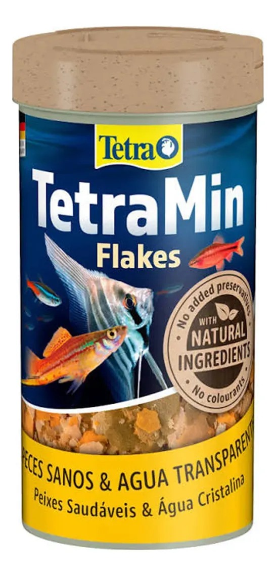 Alimento Para Peces Tetra Min Flakes 52gr Acuario Pecera