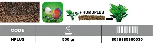 Fertilizante Plantados Humus Plus 500gr Prodac Acuario