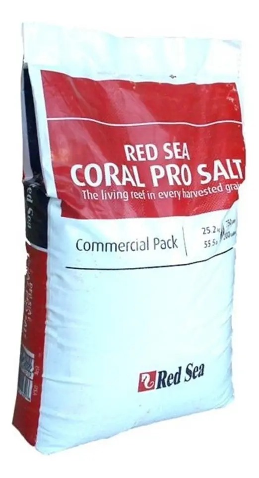 Sal Marina Coral Pro Salt Red Sea 25kg Acuario Pecera Peces