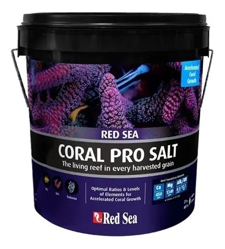 Sal Marina Coral Pro Salt Red Sea 7kg Acuario Pecera Peces