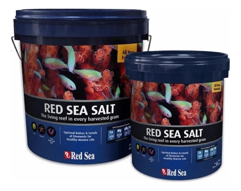 Sal Marina Red Sea Salt 7kg Rinde 210lt Acuario Pecera Peces