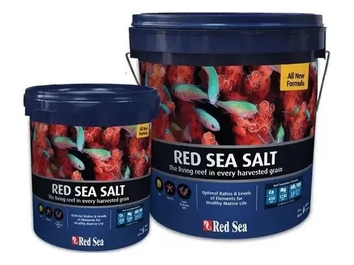 Sal Marina Red Sea Salt 22kg Rinde 660lt Acuario Pecera Pez