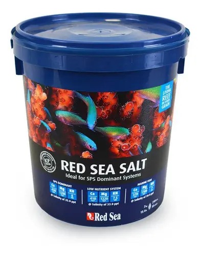 Sal Marina Red Sea Salt 22kg Rinde 660lt Acuario Pecera Pez