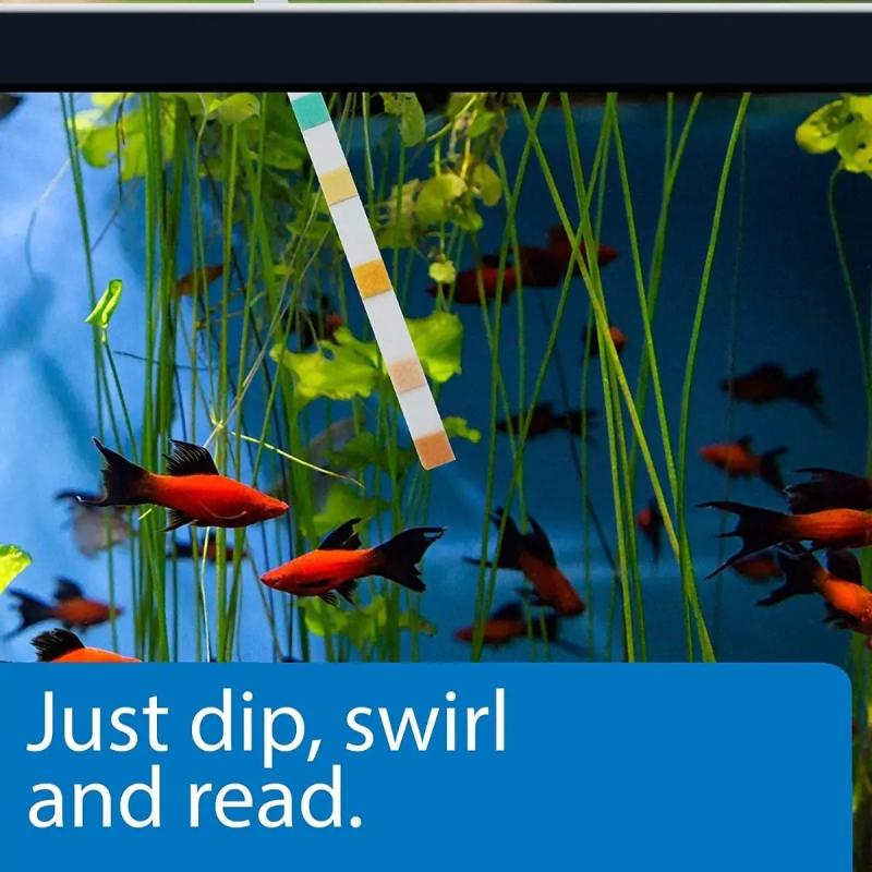 Test 5 En 1 Api 25 Tiras Ph Kh Gh No3 No2 Pecera Acuario