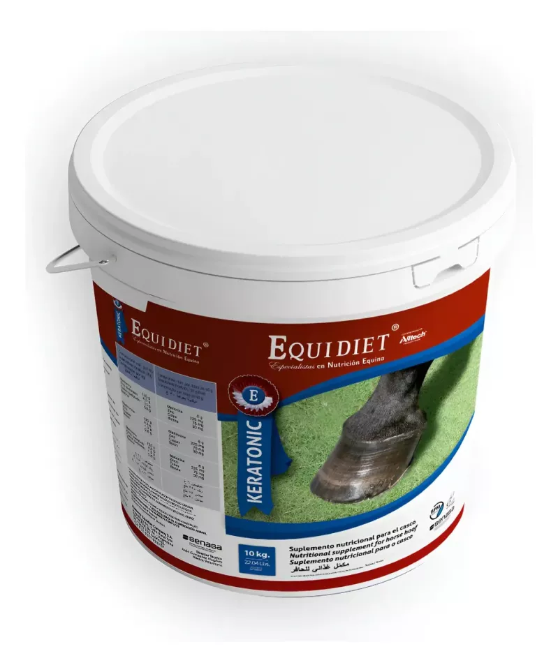 Suplemento Para Los Cascos Caballos, Equidiet Keratonic 10kg